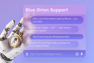 Assistance client professionnelle en crypto et support sur Rendement Royal